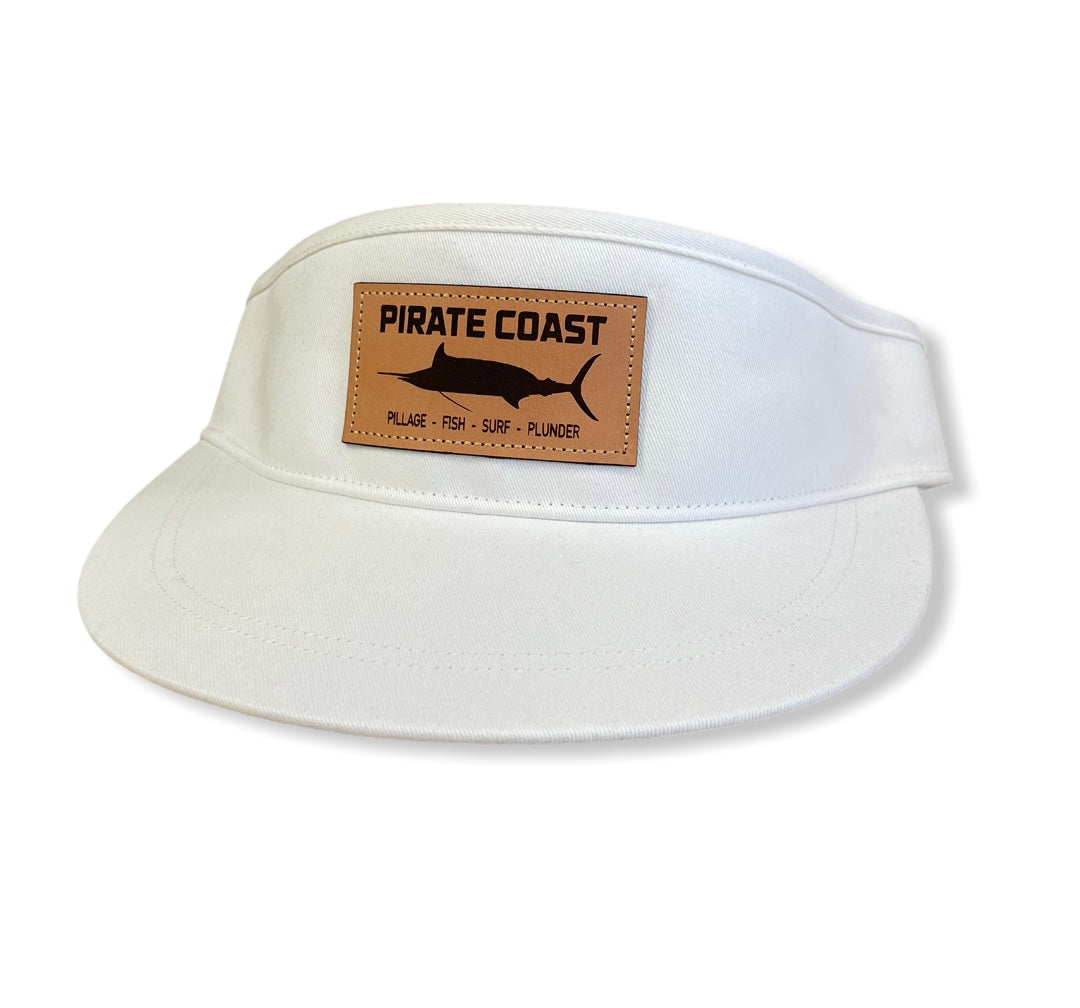 Marlin Coast Leather Patch Hat 715