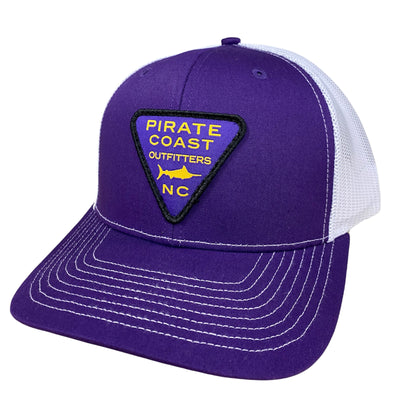 Purple Triangle Patch Hat 112