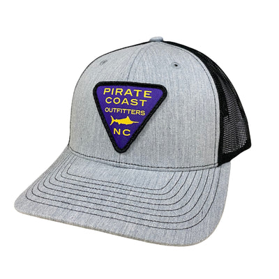 Purple Triangle Patch Hat 112